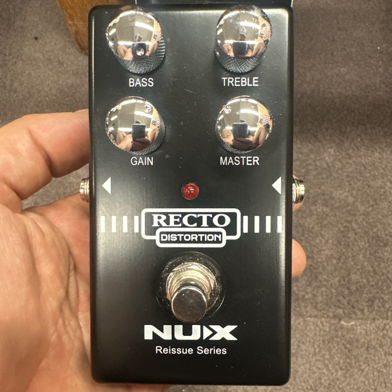 Open Box NUX Recto Distortion Guitar Effects Pedal / Clean / Ships Fast