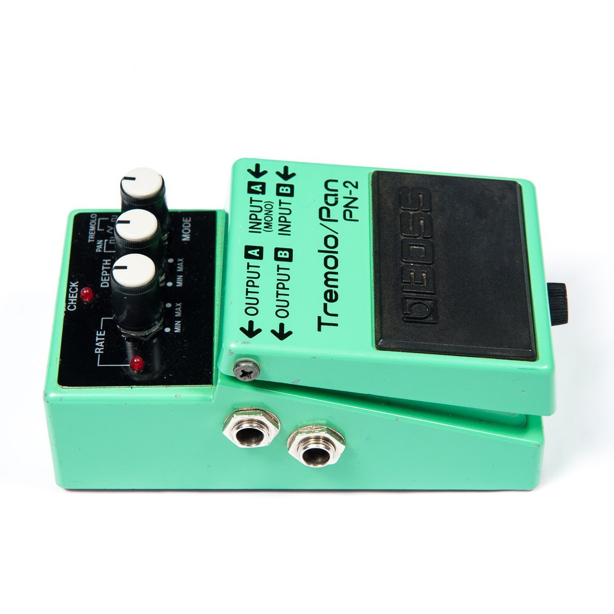 Rare vintage Boss PN-2 Tremolo / Pan stereo trem guitar pedal - 1990 first year!