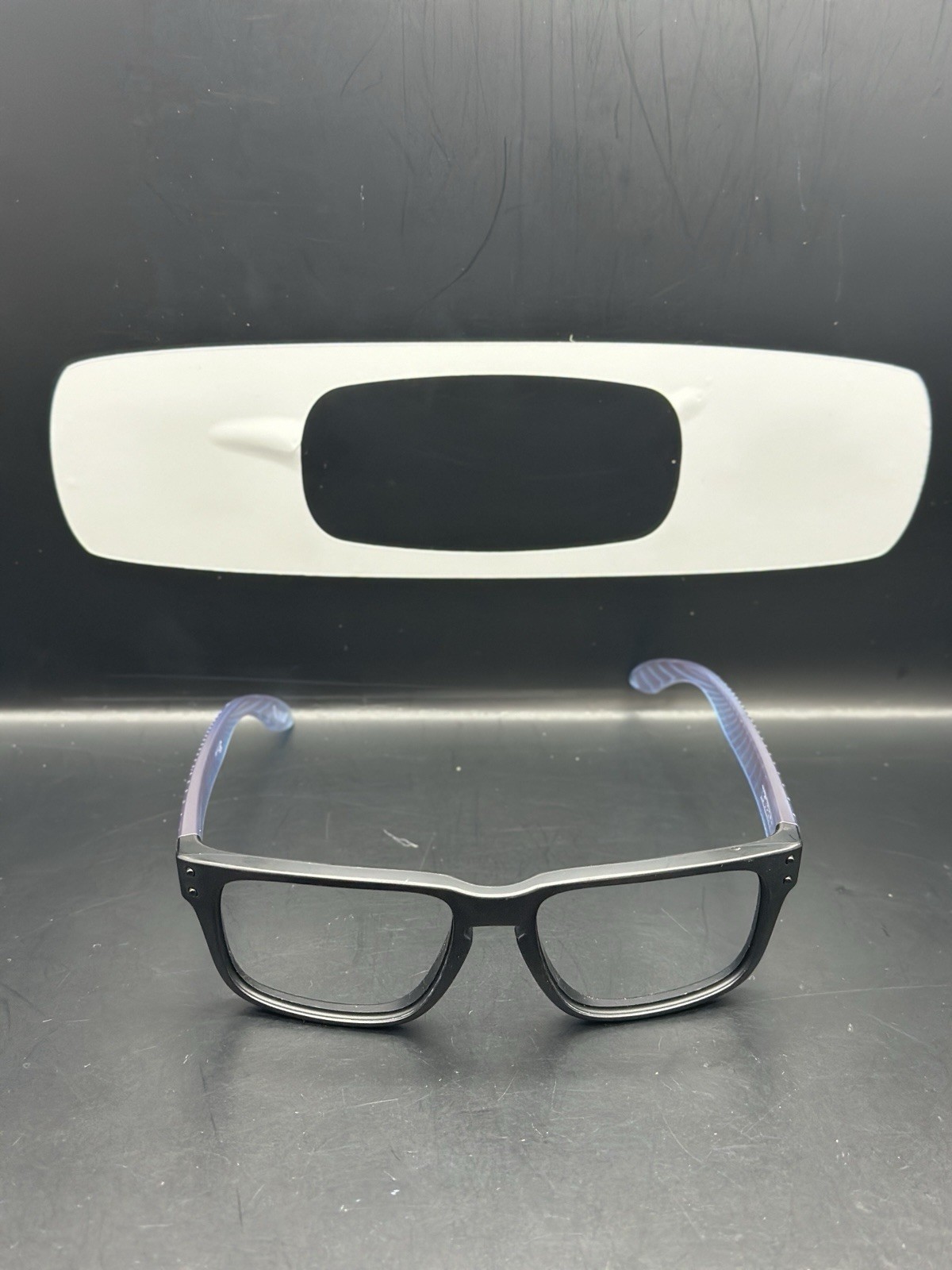 Oakley Holbrook XS Matte Black/Transparent Stonewash Frame