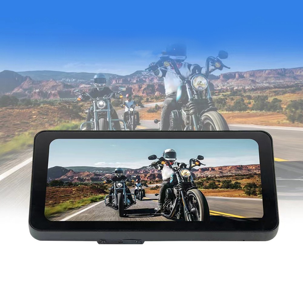 Wireless Motorcycle CarPlay Android Auto 6.3" Touch Screen GPS Navigation
