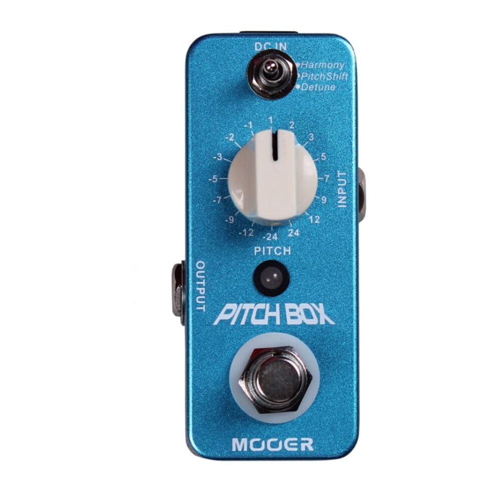3 Effects Modes Box Compact Guitar Effect Pedal (Harmony, Pitch Shift, Detune)