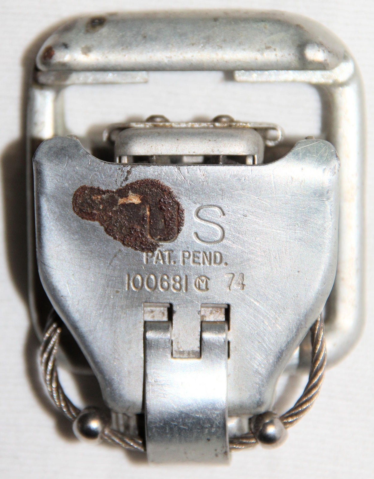 VINTAGE USAF CAPEWELL PARACHUTE HARNESS RISER QUICK RELEASE FITTING BUCKLE