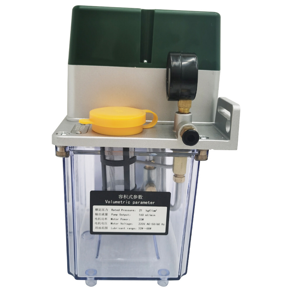 220V Automatic Electric Lubrication Pump, Automatic Gear Pump(2L Tank Capacity)