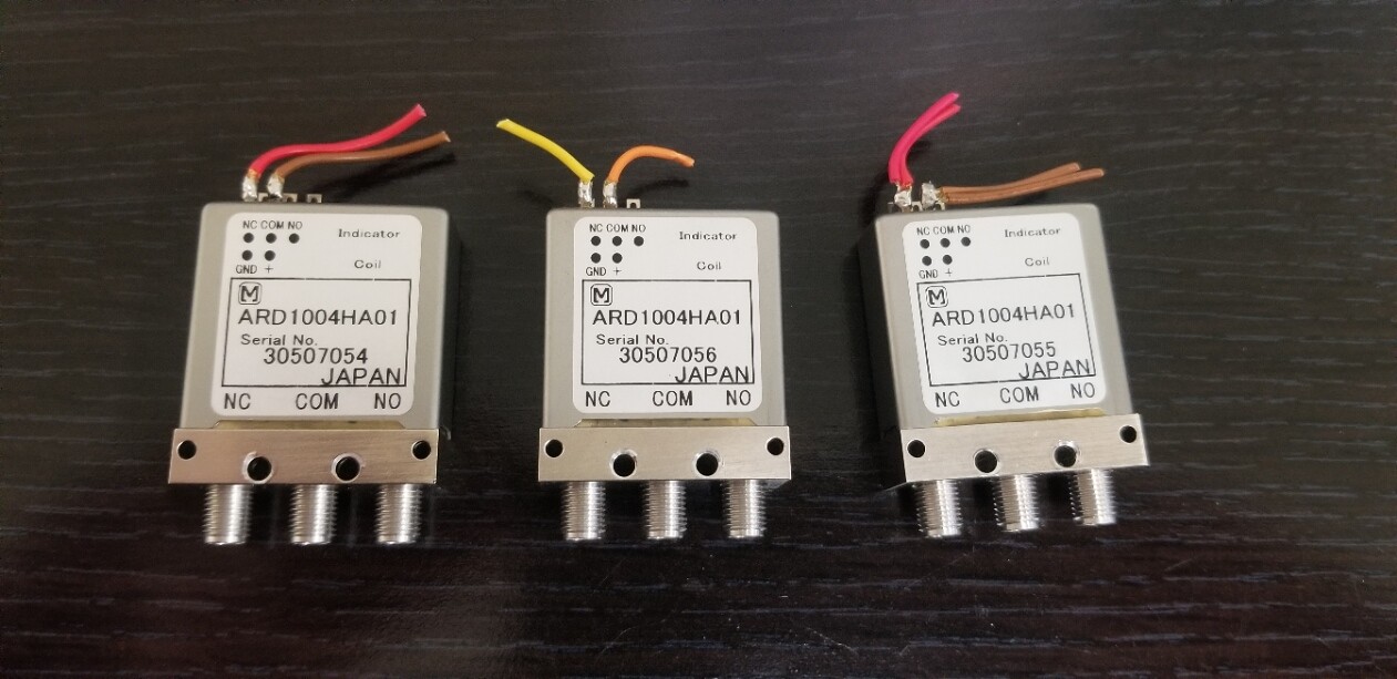Matsushita ARD1004HA01 RF Switch Lot of 3