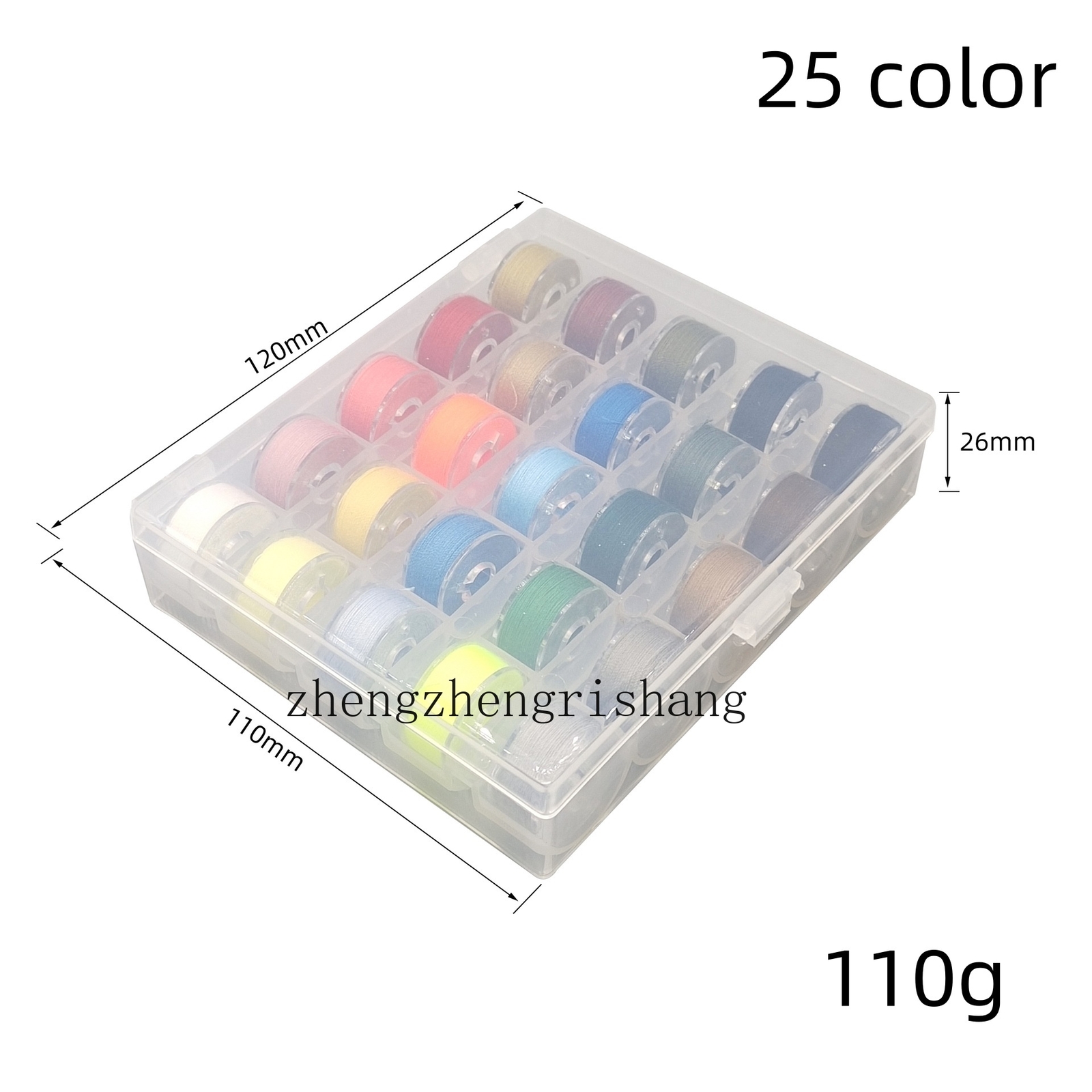 200D Fly Tying Thread Fly Fishing Making Material & Bi-ceramic Tip Bobbin Holder