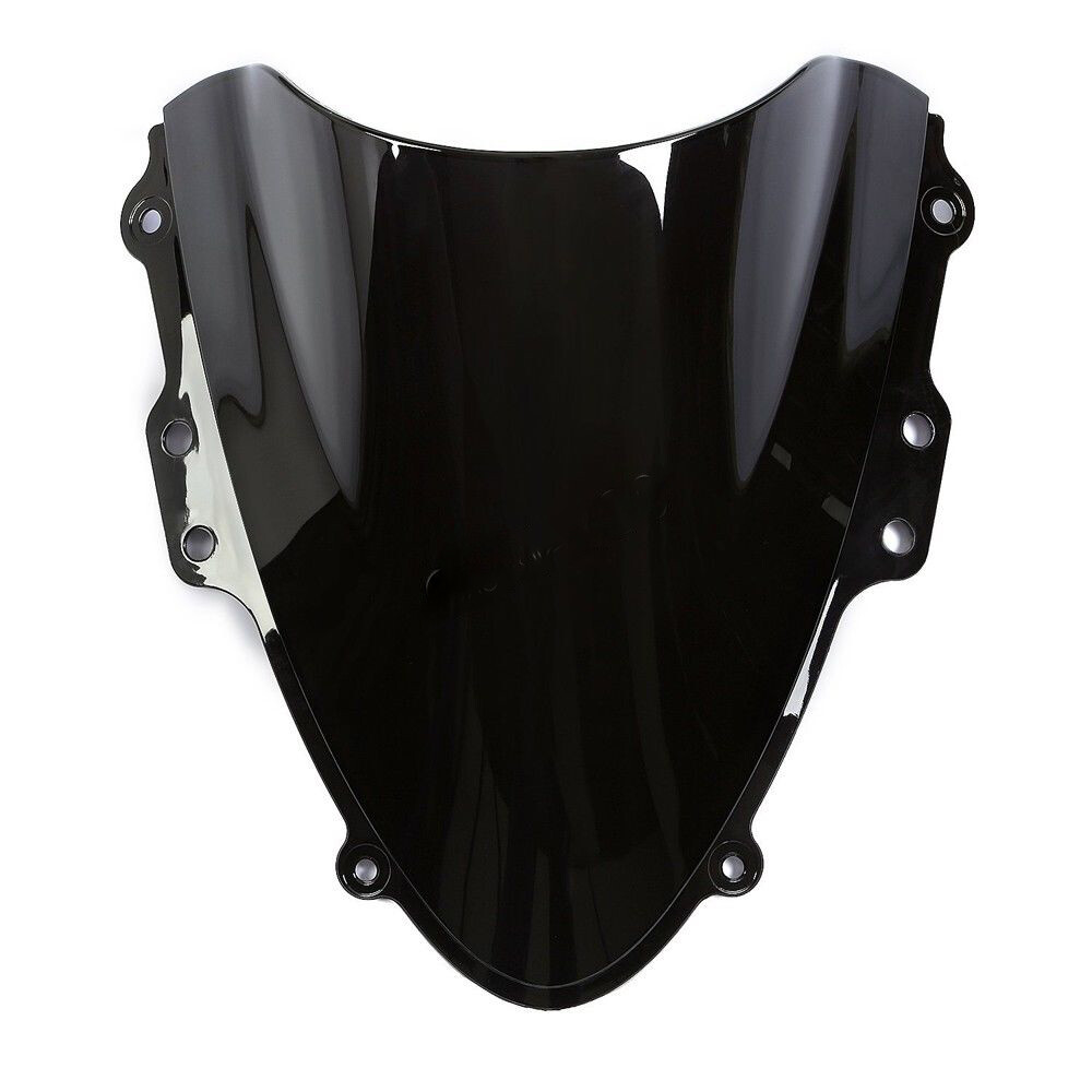 Black Windshield For Suzuki GSXR600 GSXR750 2004 2005 04 05 Front Windscreen