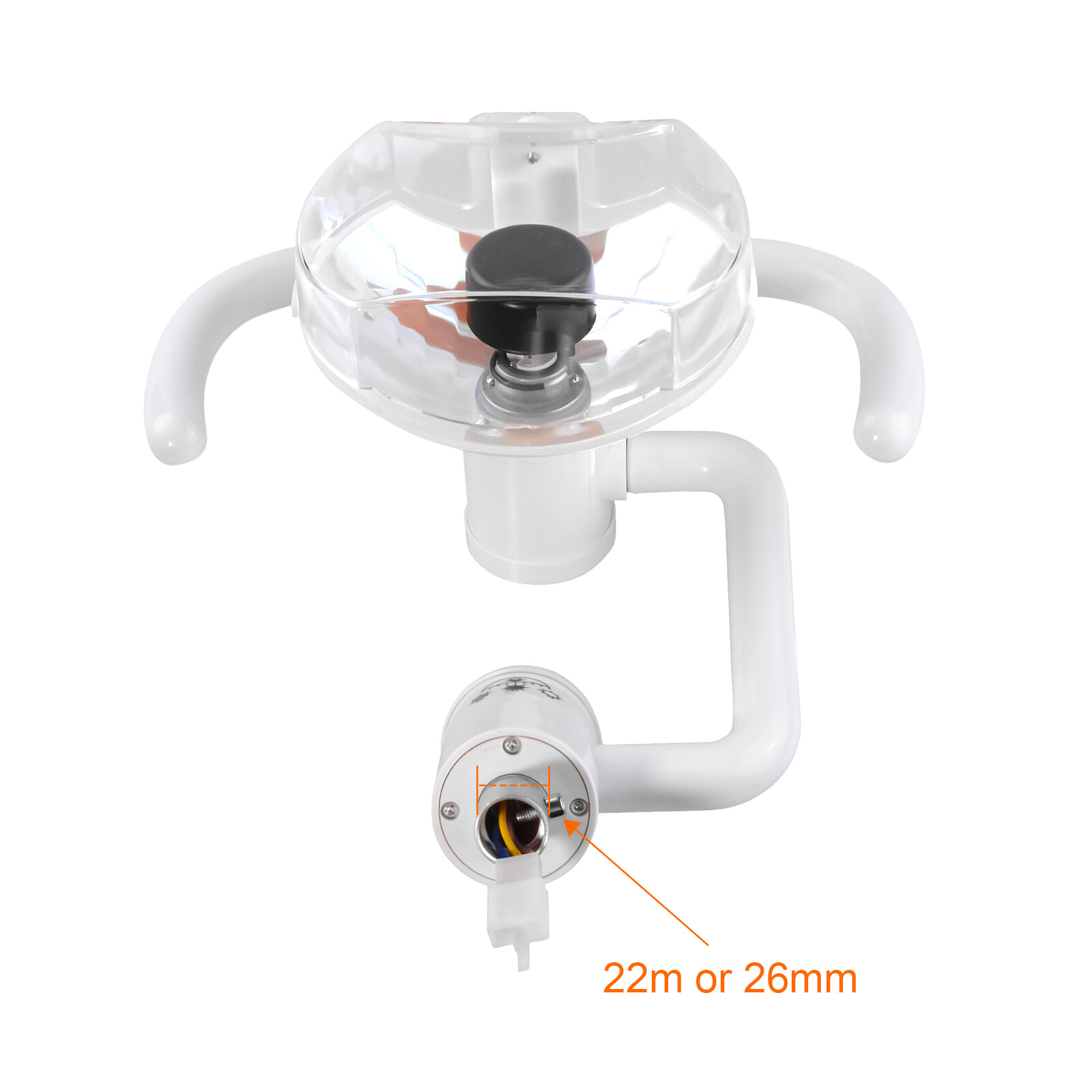 Wall Mounted Dental Shadowless Oral Cold Light Halogen Lamp Medical Exam Light
