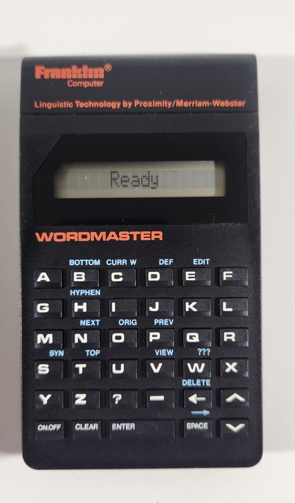 FRANKLIN WORDMASTER ELECTRONIC DICTIONARY WM-1200 WITH SOFT CASE