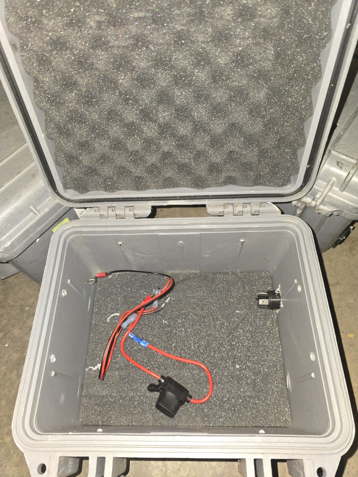 Grey Pelican 1300 Protector Case Foam Watertight Protector USA Made **MODIFIED**