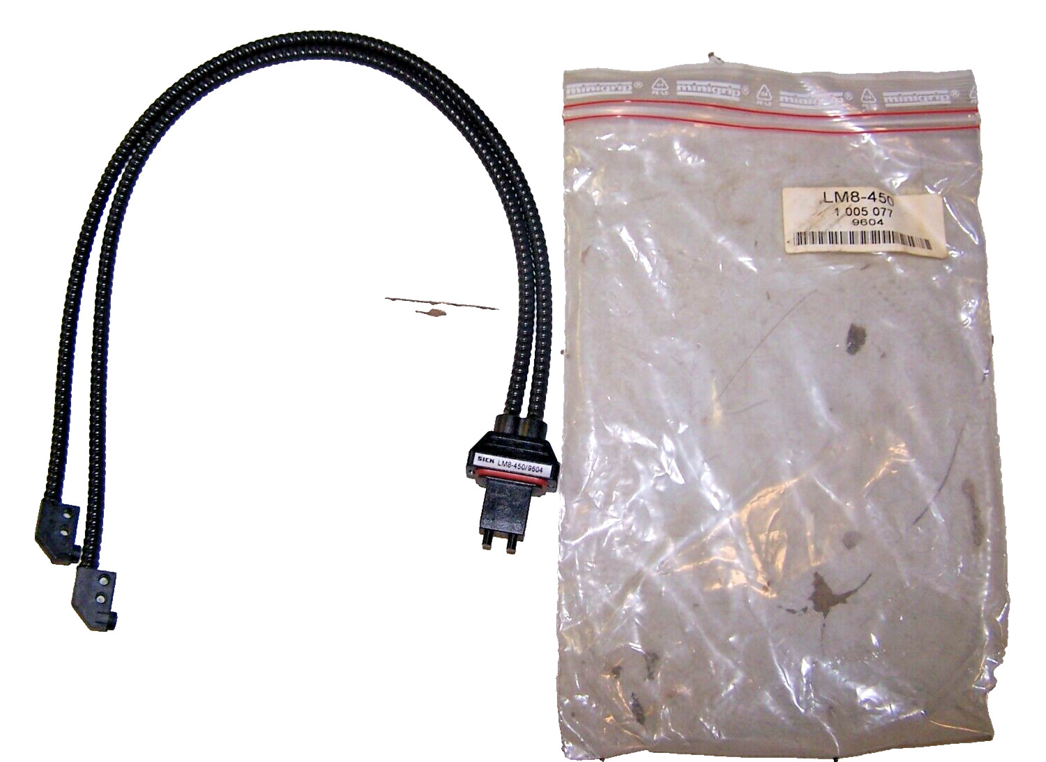 NEW SICK FIBER OPTIC CABLE FOR WLL12 MODEL LM8-450 / LM8-450/9604