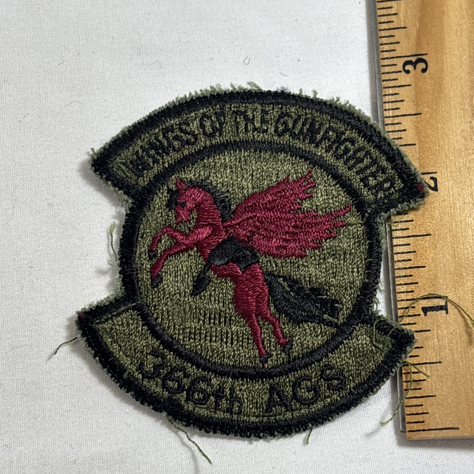 USAF 366th Aircraft Generation Squadron Subdued Patch Mountain Home AFB