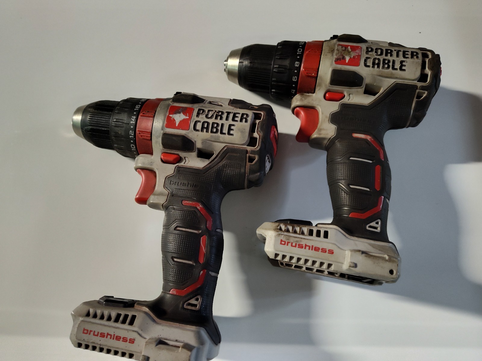 Porter-Cable PCC607 20V MAX Cordless Drill/Driver Set Of 2 **TOOL ONLY**