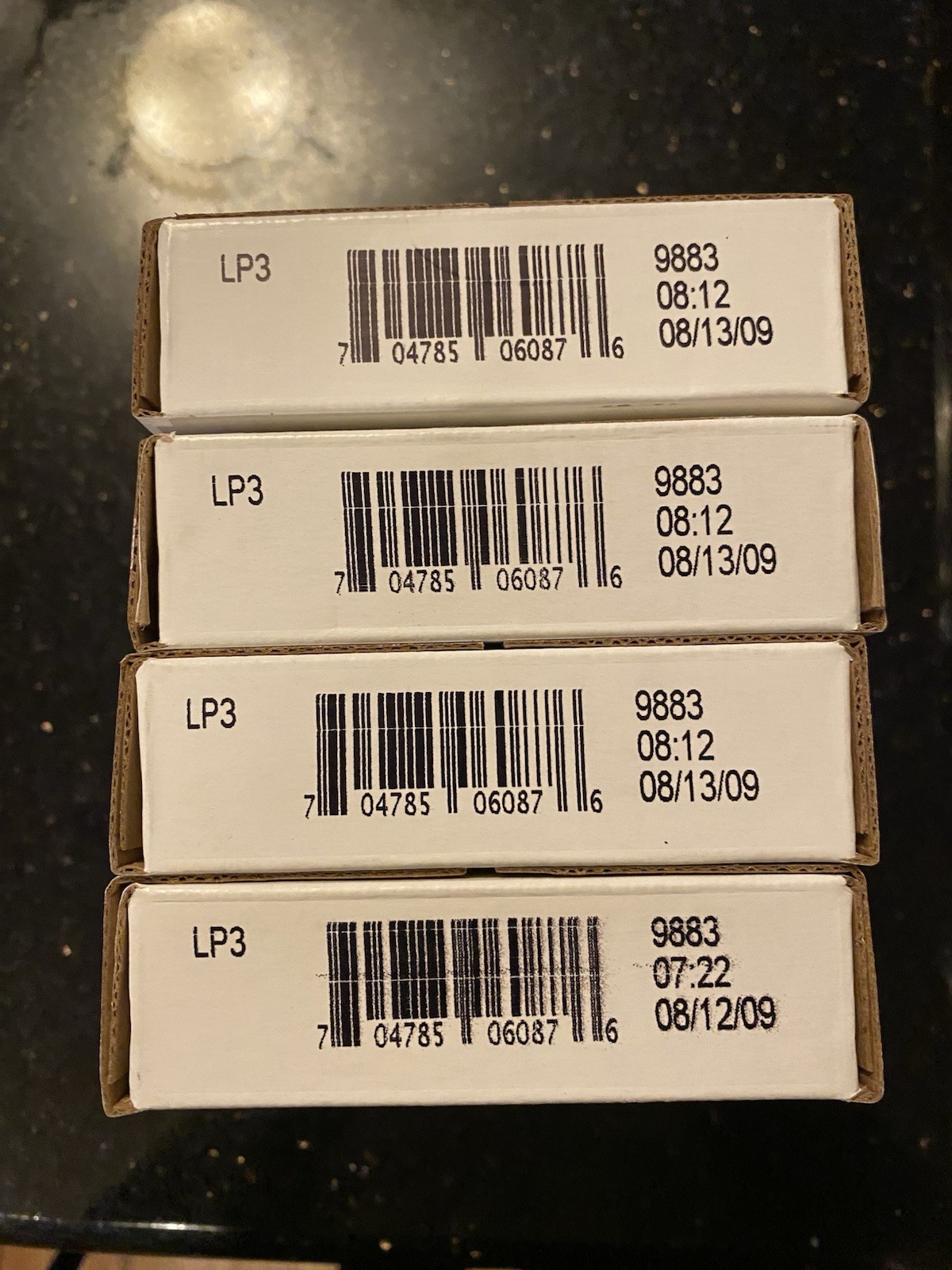 2009 P&D Lincoln Cent LP3 ~2 Rolls in One US Mint SEALED BOX Lot Of 4 Boxes