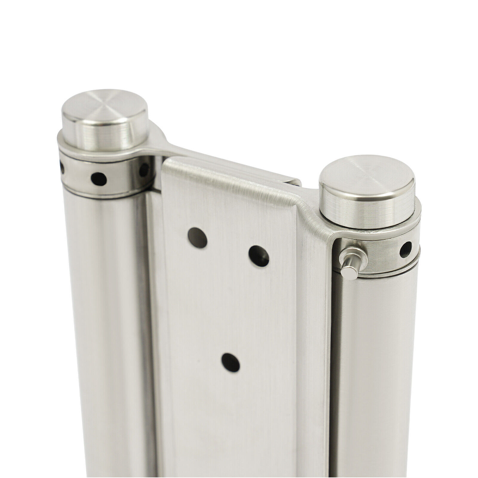 2 PCS Stainless Steel Cafe Saloon Door Self Closing Double Action Spring Hinges