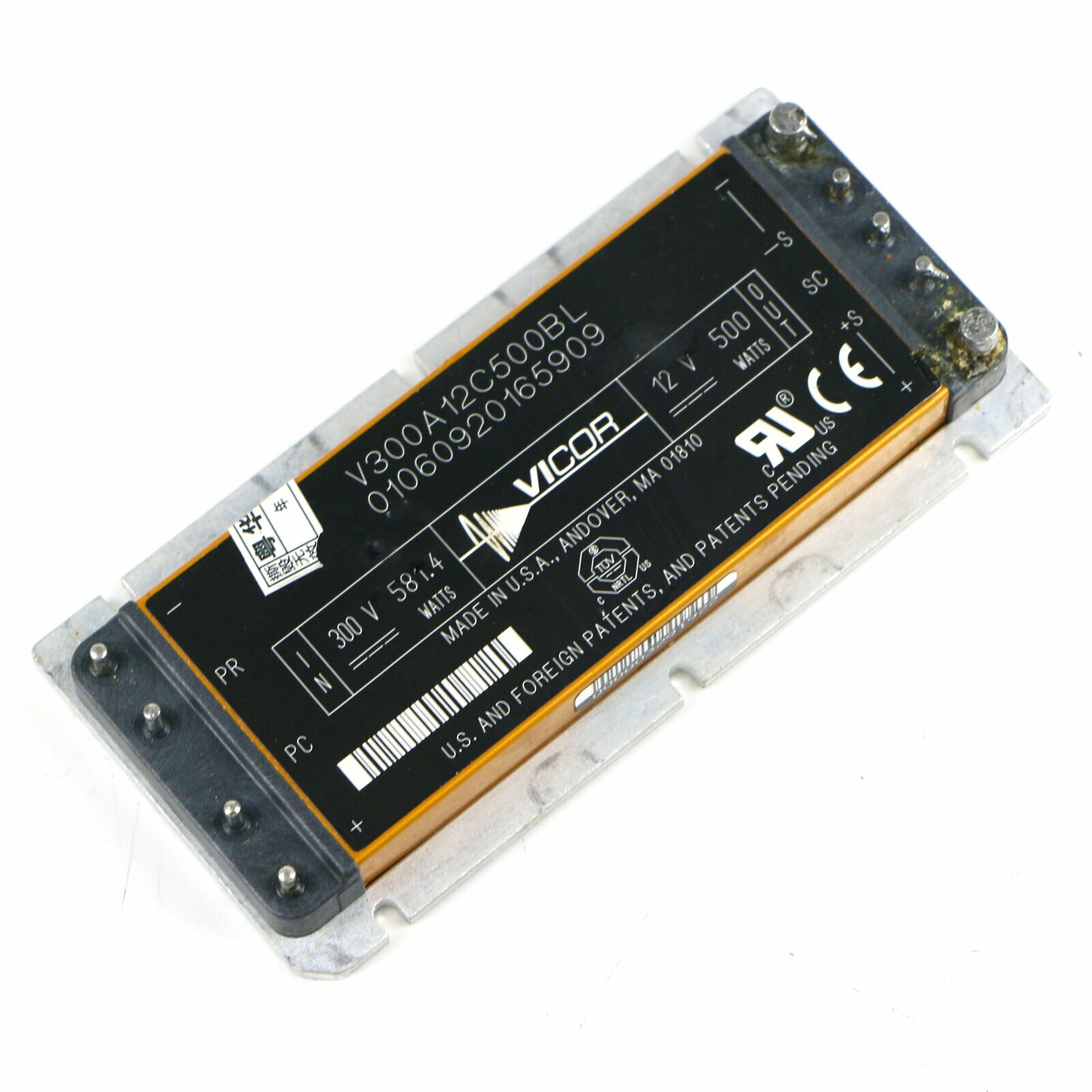 Used & Tested VICOR V300A12C500BL Power Supply Module