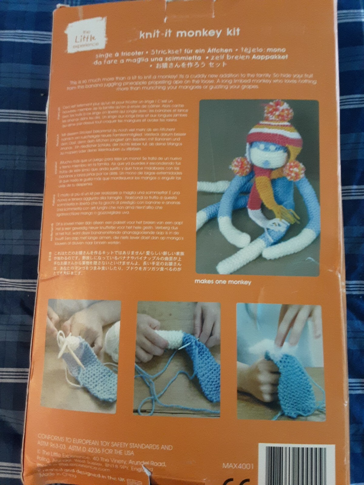 Knit It Monkey Kit By The Little Experience