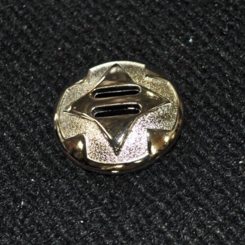 1 1/2" Slotted Metal Star Conchos/ Made In USA