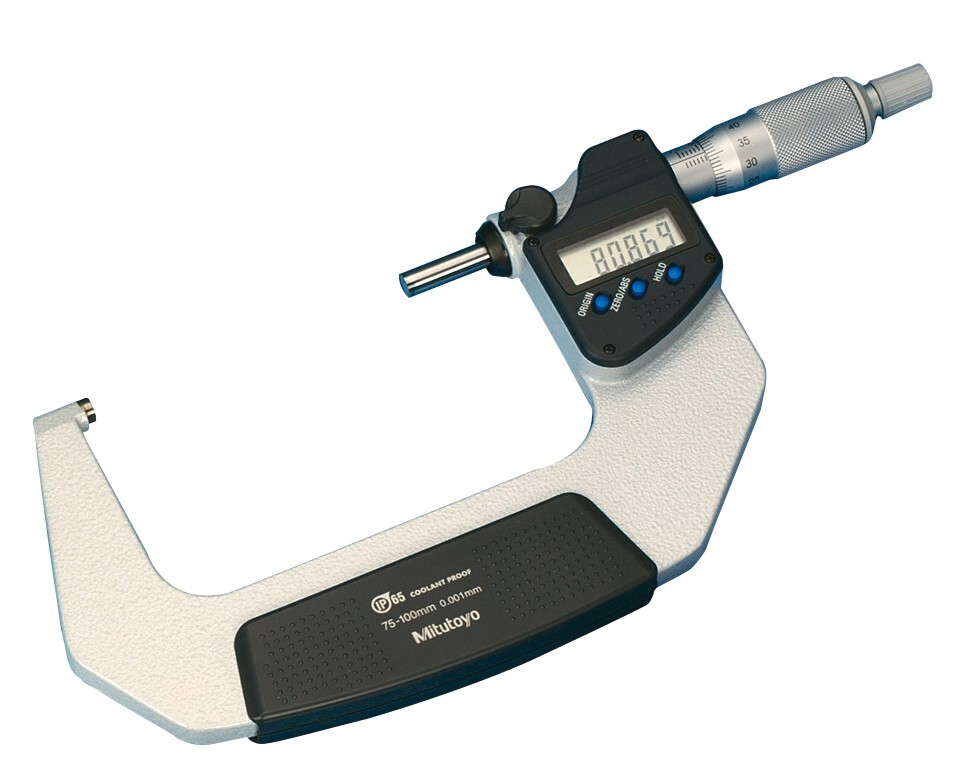 Mitutoyo 293-243-30 Coolant Proof Micrometer MDC-100PX
