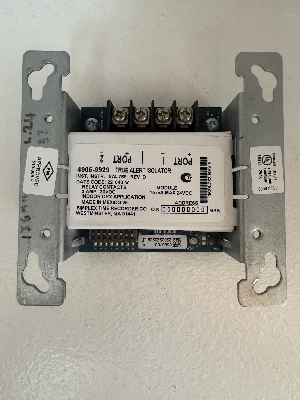Simplex 4905-9929