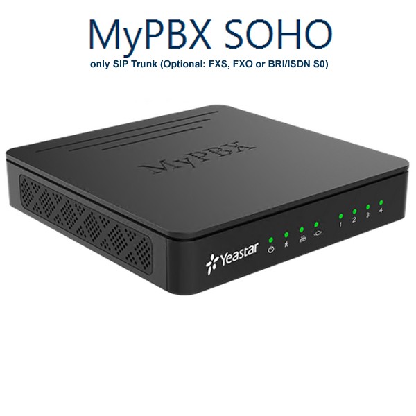 Yeastar MyPBX SOHO - SIP Telephone System for up to 32 Users Modular *Offer