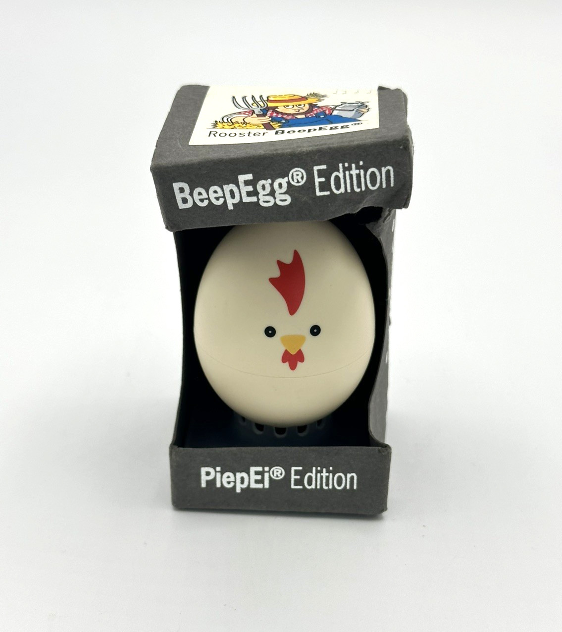 BrainStream BeepEgg Musical Singing Floating Egg Timer Chicken Rooster New