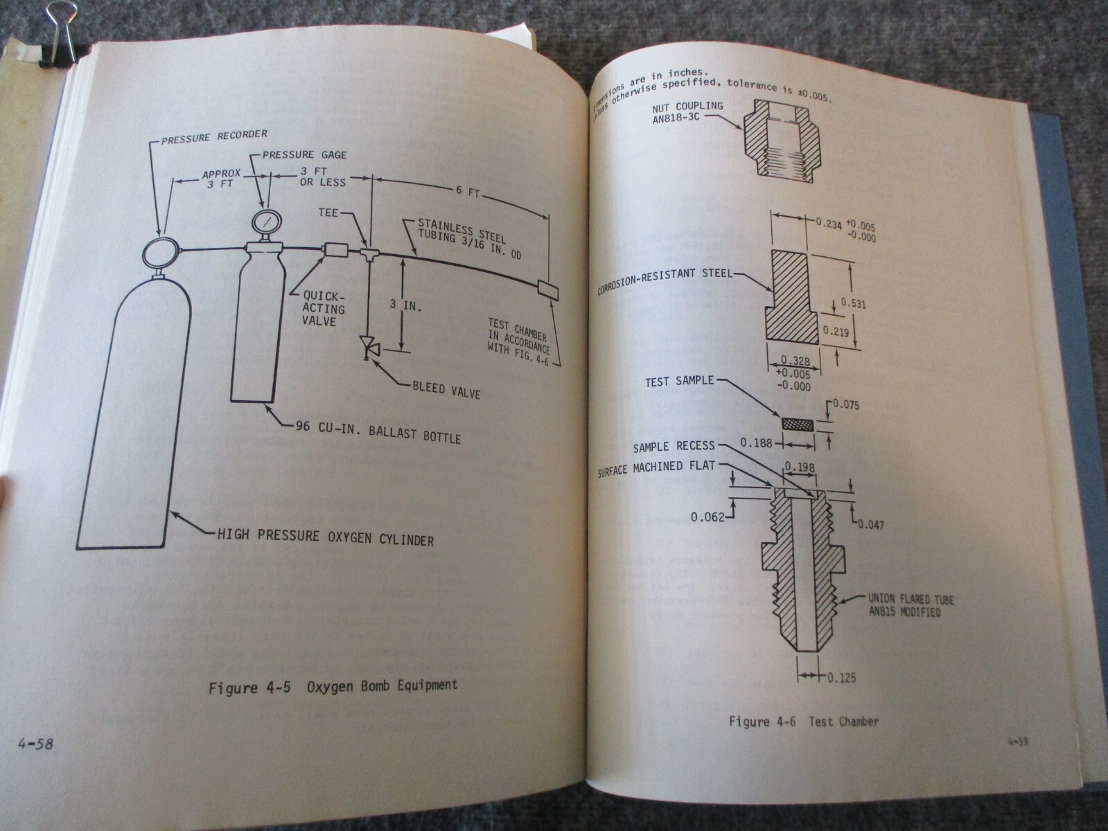 NASA SPACE SHUTTLE/VEHICLE SPECS METALS/MATERIALS/TESTING REPORTS/RESULTS 71-73