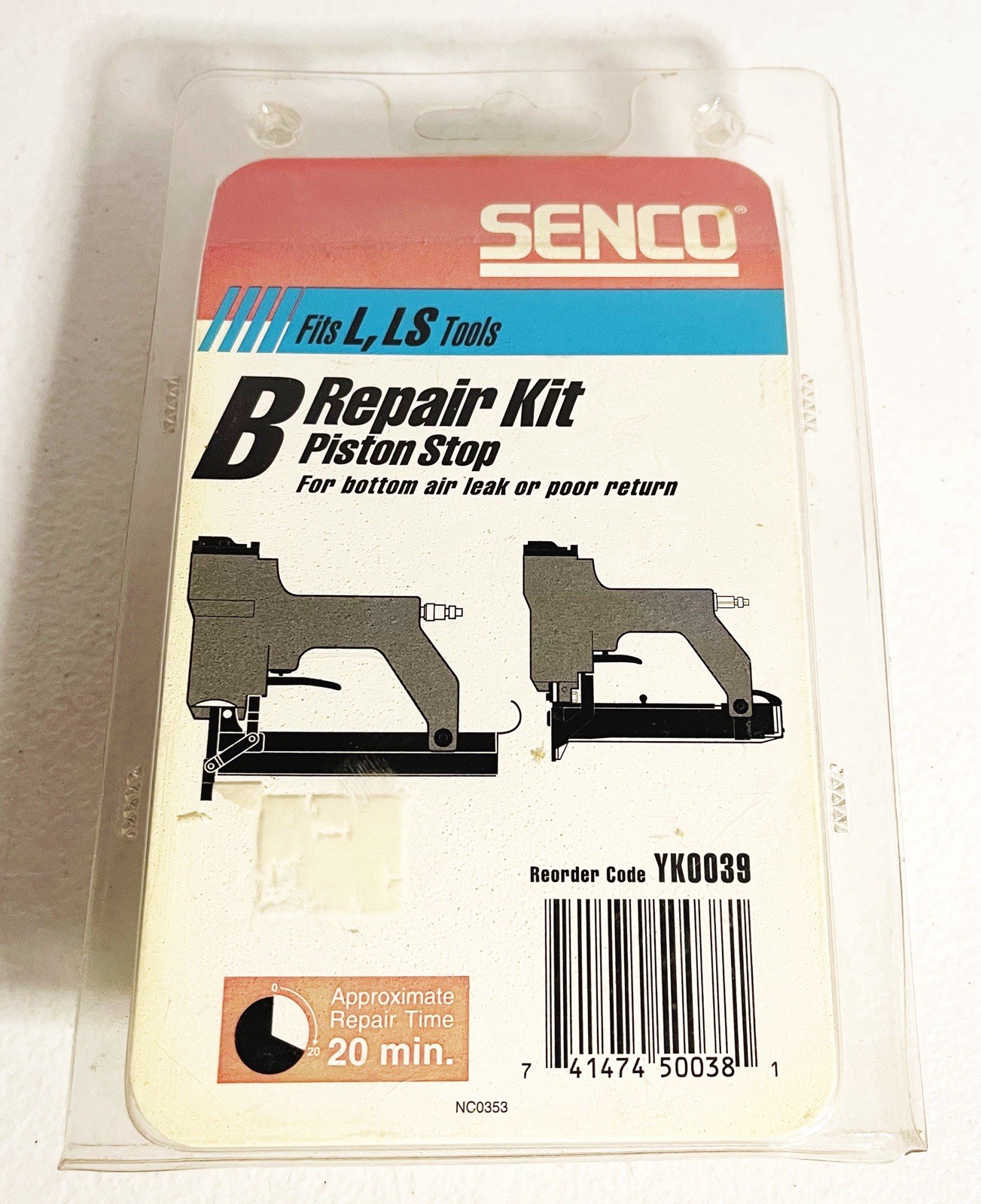 Senco B Repair Kit Piston Stop Fits L, LS Tools YK0039 New