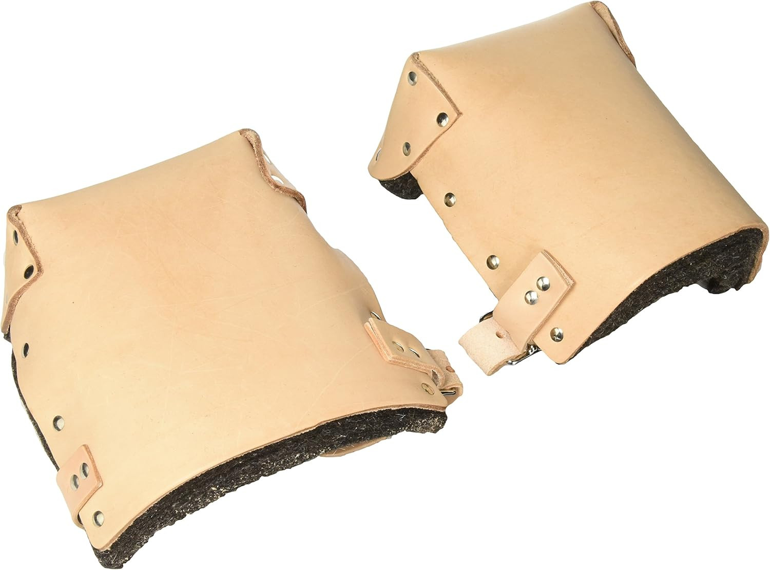 WL088 1-Inch Thick Felt Leather Knee Pads