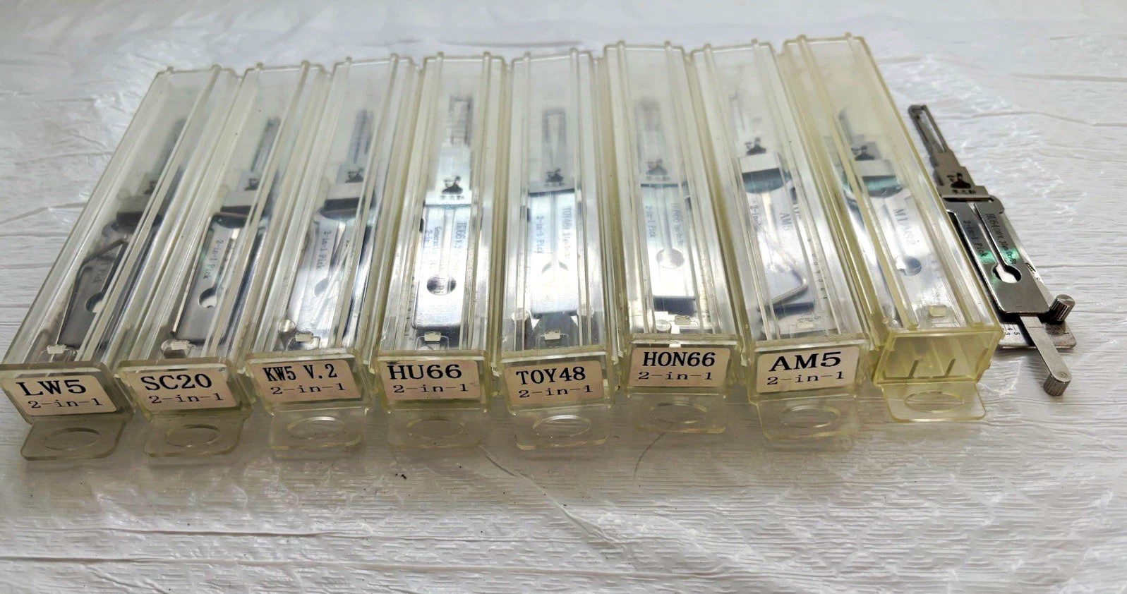 Lishi 2-in-1 set of 9