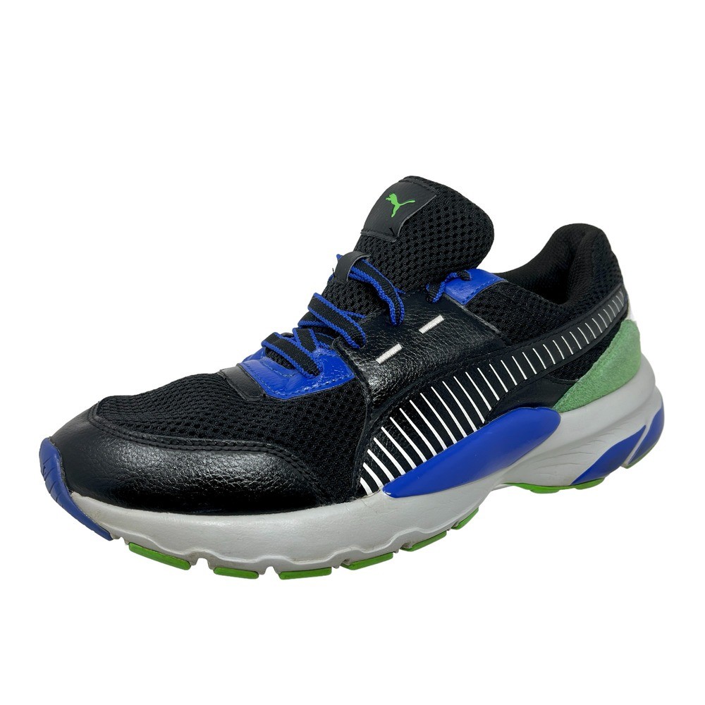 PUMA Future Runner Premium Sneakers Mens Sz 10 Black Gray  1300 L.7.4