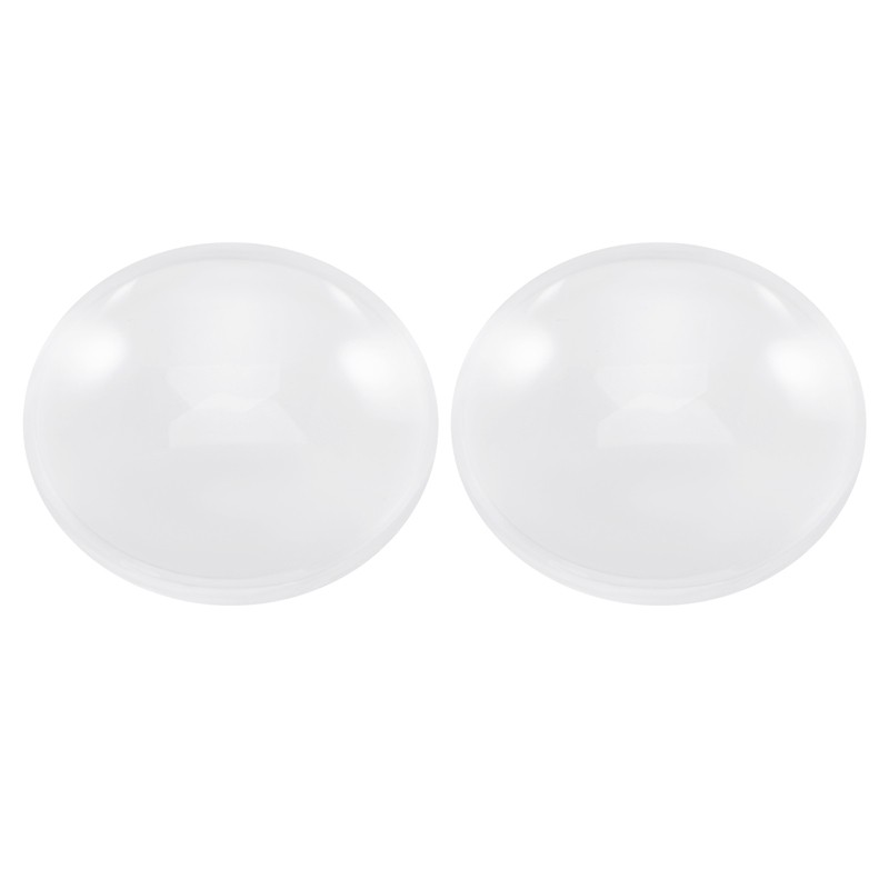 2x for  Cardboard Virtual Reality VR BiConvex Lenses Only 37mm x 45mm D1J84826