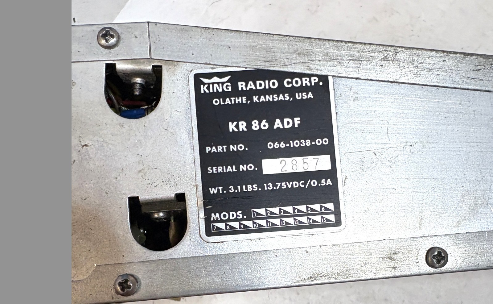 KING KR 86 ADF SN2857 NO TRAY
