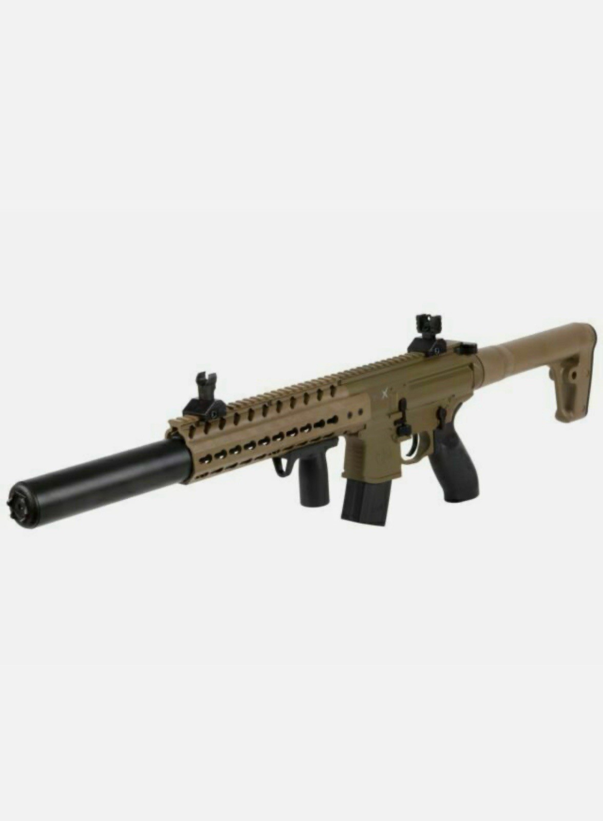 SIG SAUER MCX .177 Cal CO2 Air Rifle - Flat Dark Ground (AIR-MCX-177-88G-30-FDE)
