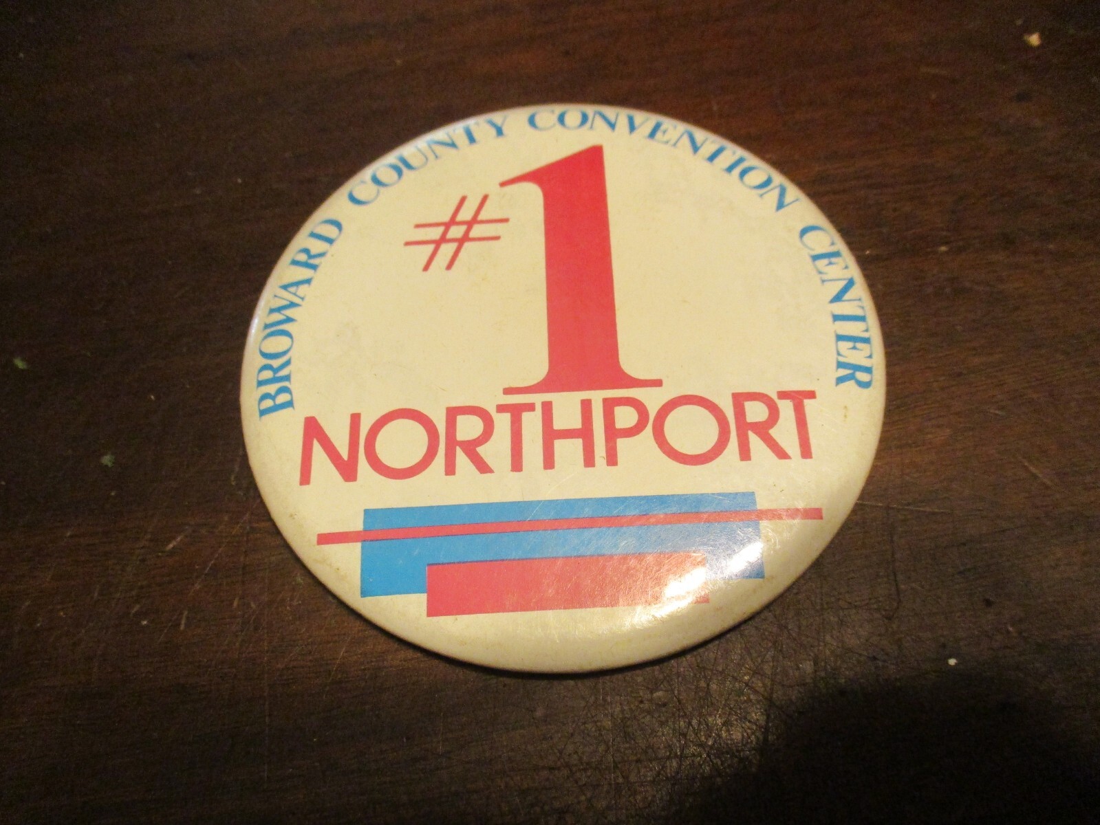 BROWARD COUNTY CONVENTION CENTER #1 NORTHPORT FORT LAUDERDALE FLORIDA VTG PIN