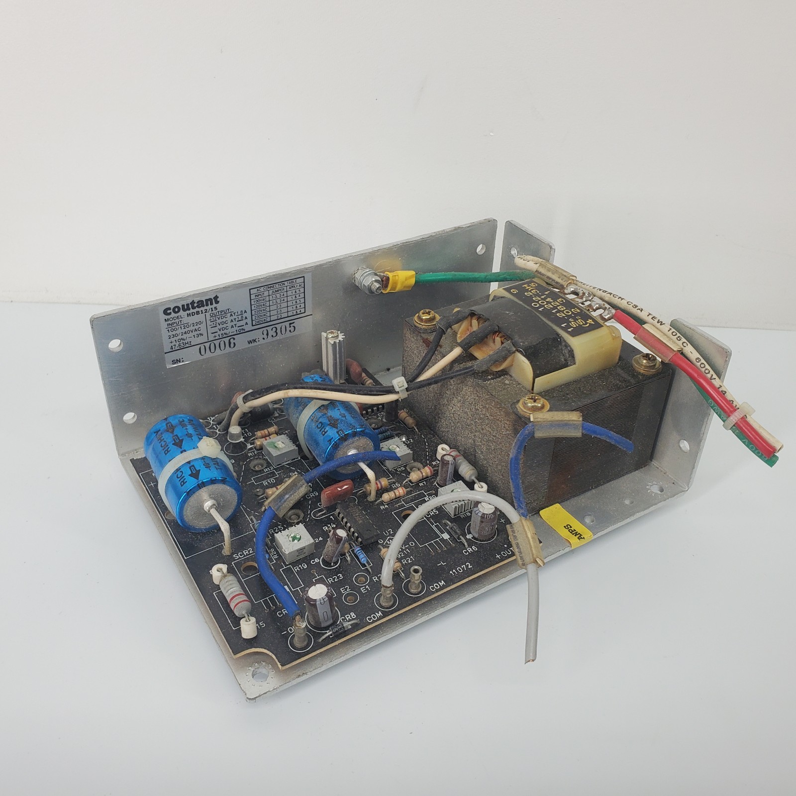 Coutant HDB 12/15 Power Supply