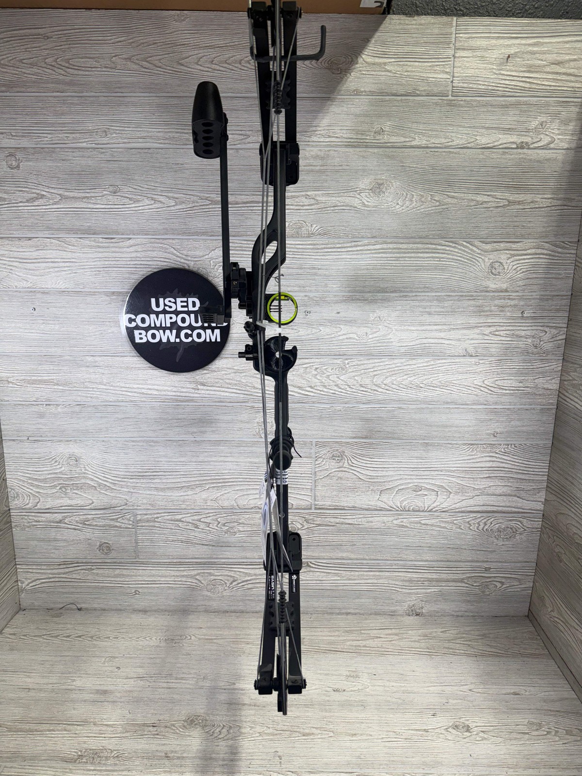 Elite Basin Left Handed Black 20-70lbs Bow Pkg