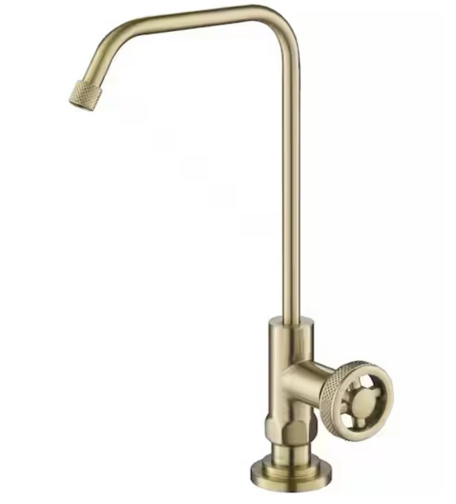Kraus FF-101 Urbix 1.0 GPM Single Knob Handle Water Dispenser Brushed Gold Wheel