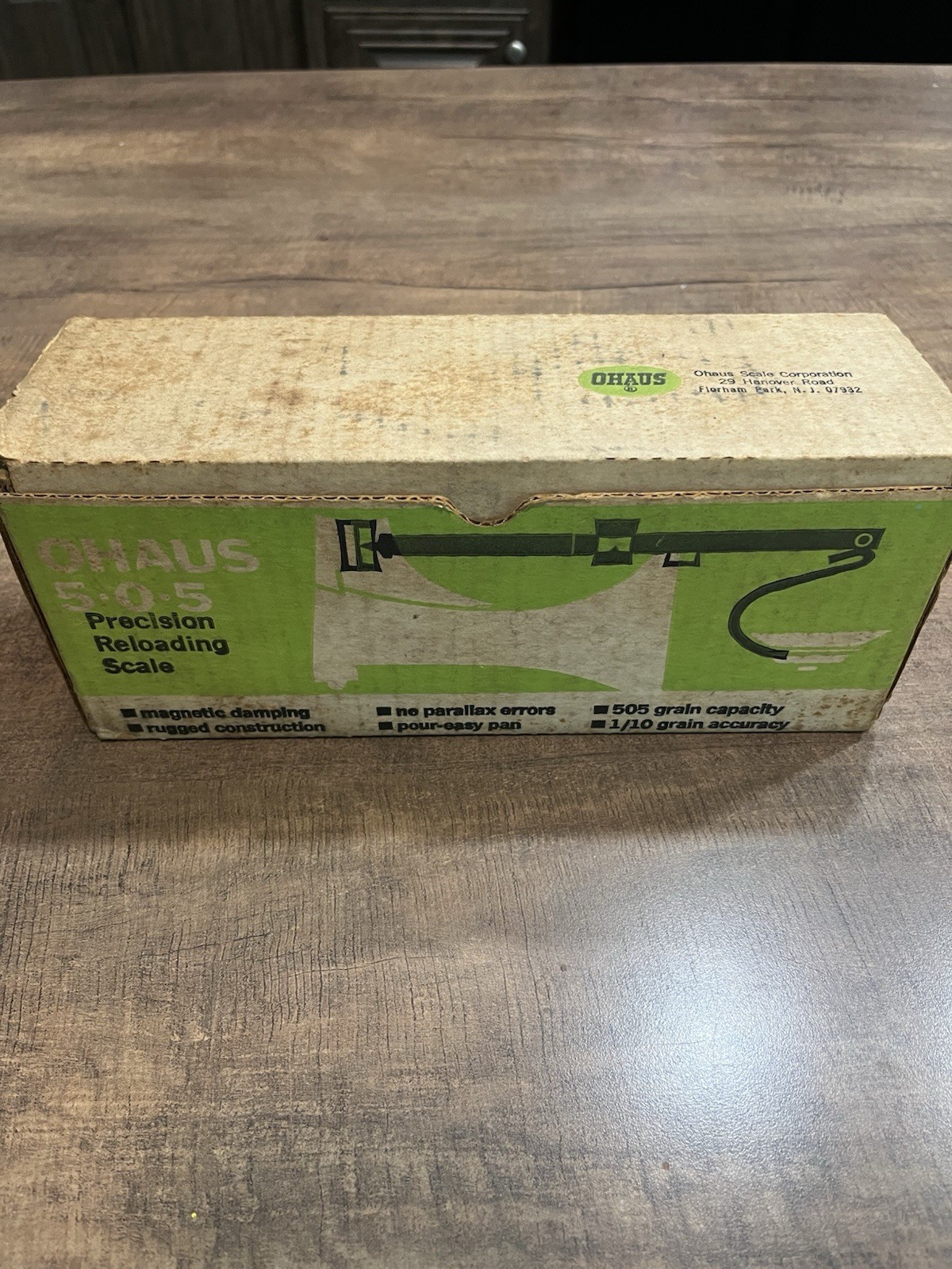 Ohaus 5-0-5 Precision Reloading Scale Includes Box Instructions