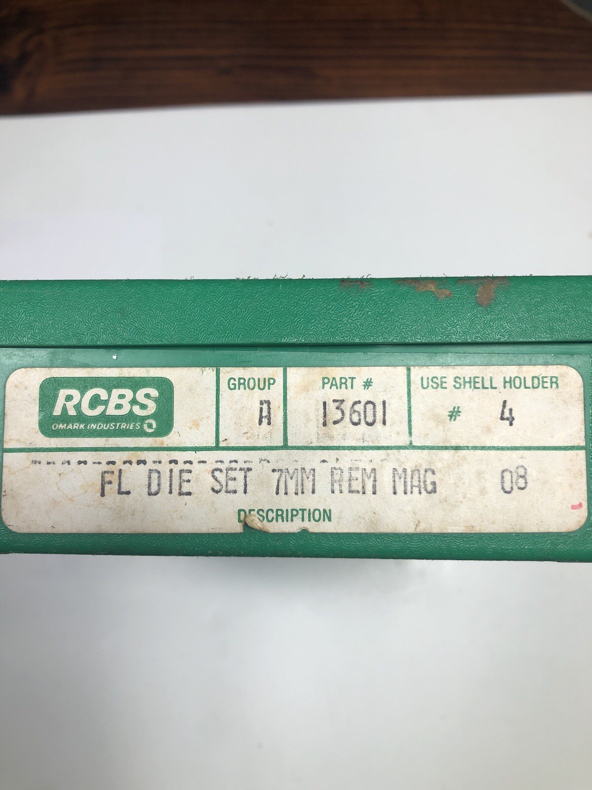 RCBS 7MM REMINGTON MAGNUM DIES