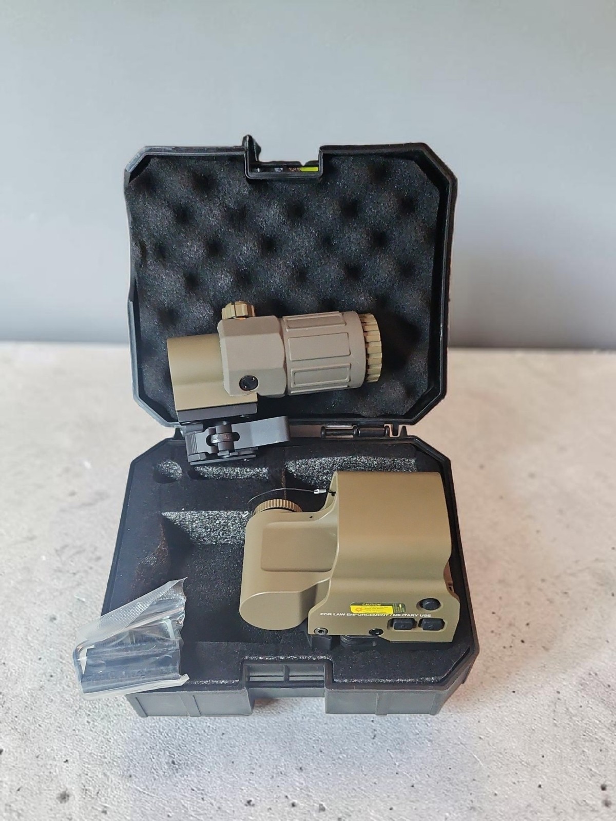 Holographic Red Green Reflex Sight Scope G33 G43 3X /G45 5X Magnif Read details