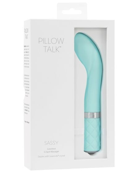 Pillow Talk Sassy Massage Wand - Teal