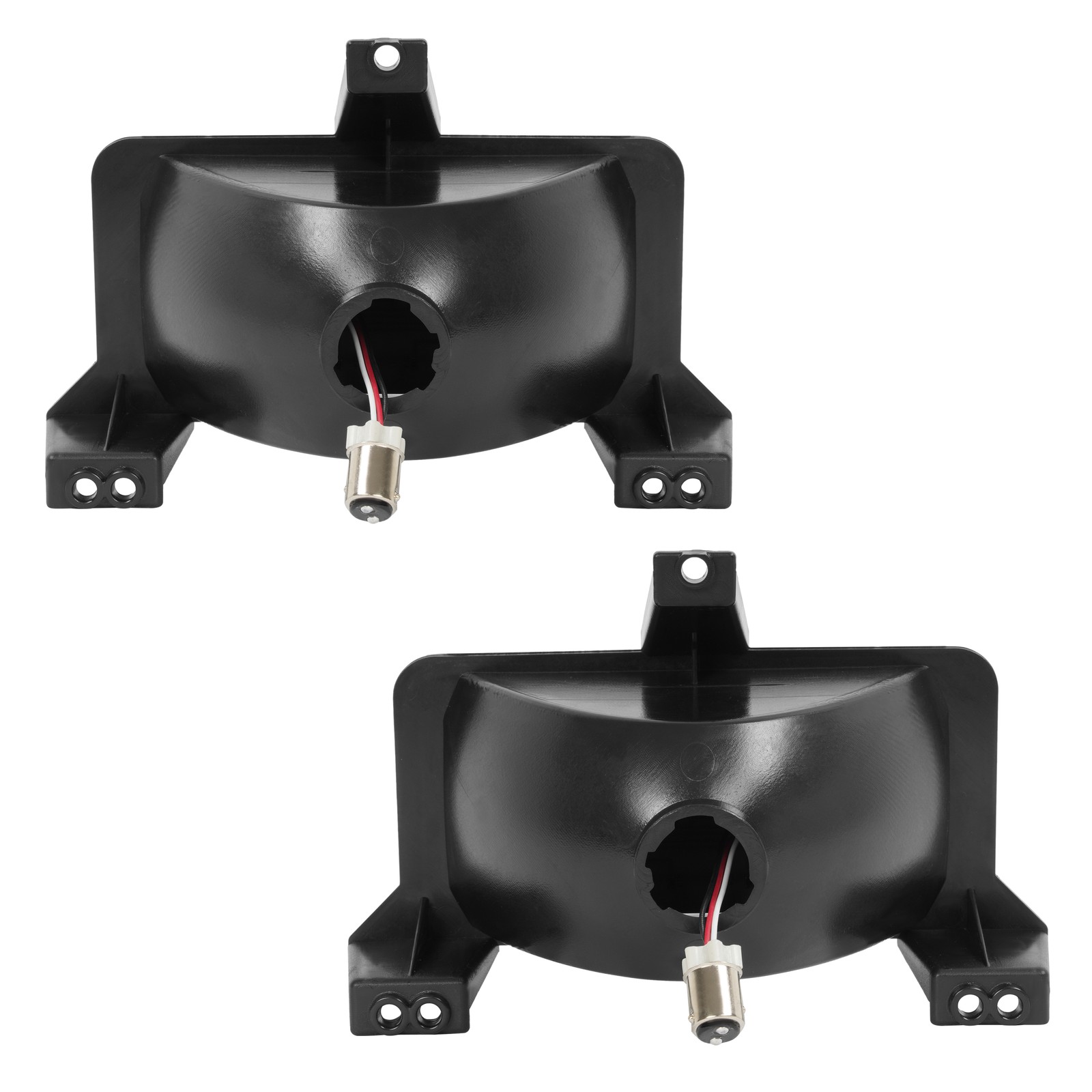 For 83-88 Chevrolet GMC Pickup Truck Smoked Switchback LED Turn Signal Lights