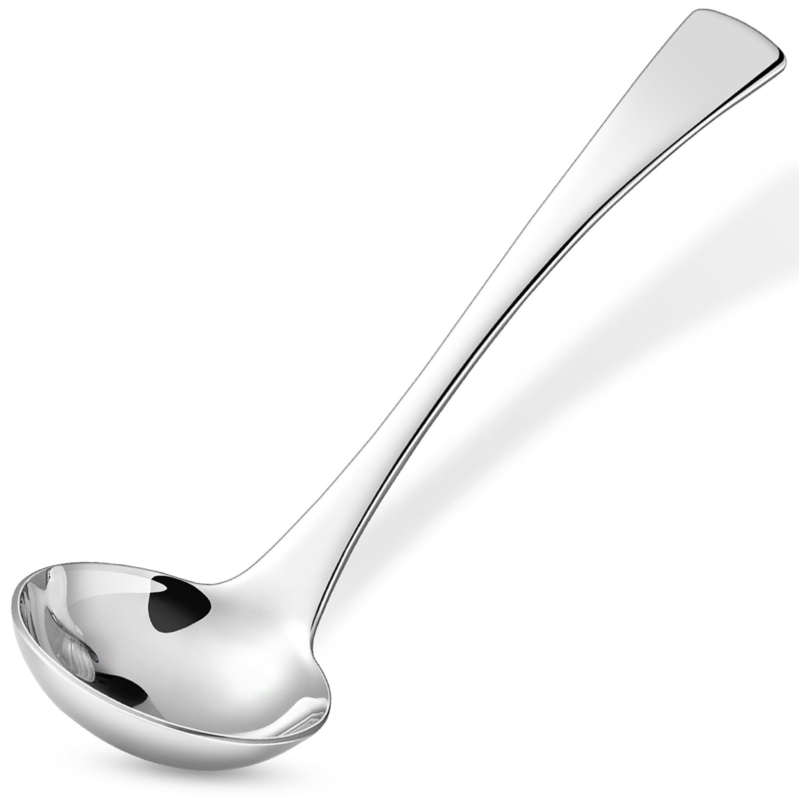 KEAWELL Austin Gravy Ladle, 18/10 Stainless Steel, 7.5 inch, Silver, Dishwasher