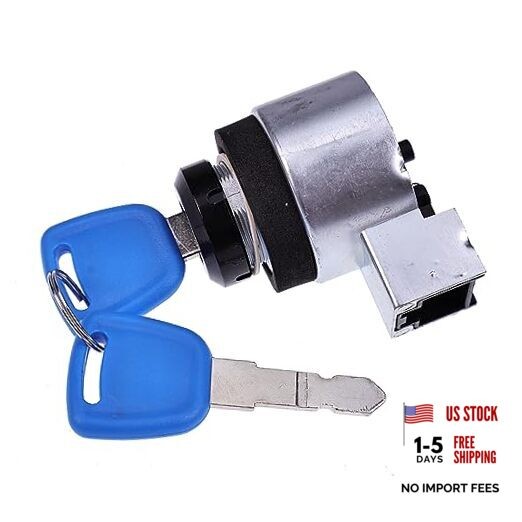 SBA385202601 Ignition Switch with 2 Keys Compatible with New Holland