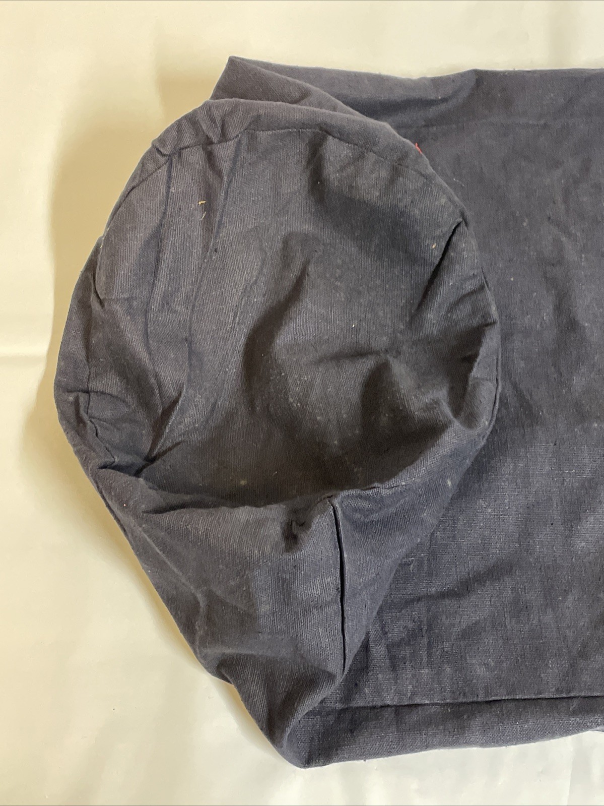 WW2 US Navy Blue Denim Barracks Laundry Drawstring Bag Sack USN 1940’s