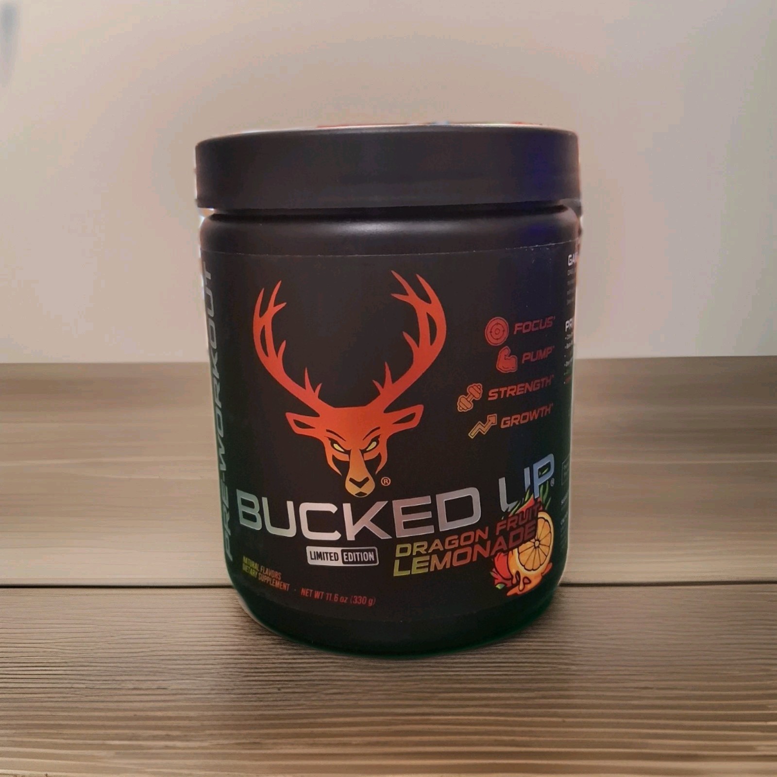 Bucked Up Dragon Fruit Lemonade - Preworkout  (30 Servings)
