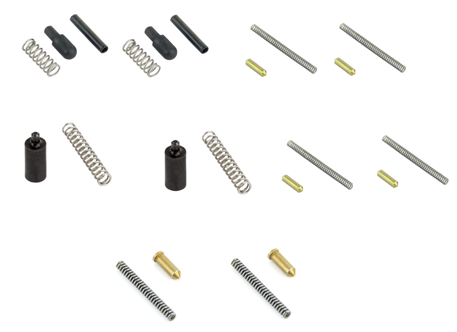 OOPS Builder Kit Spare Springs, Detent, Plunger, Roll Pin, Pivot Spring USA Made