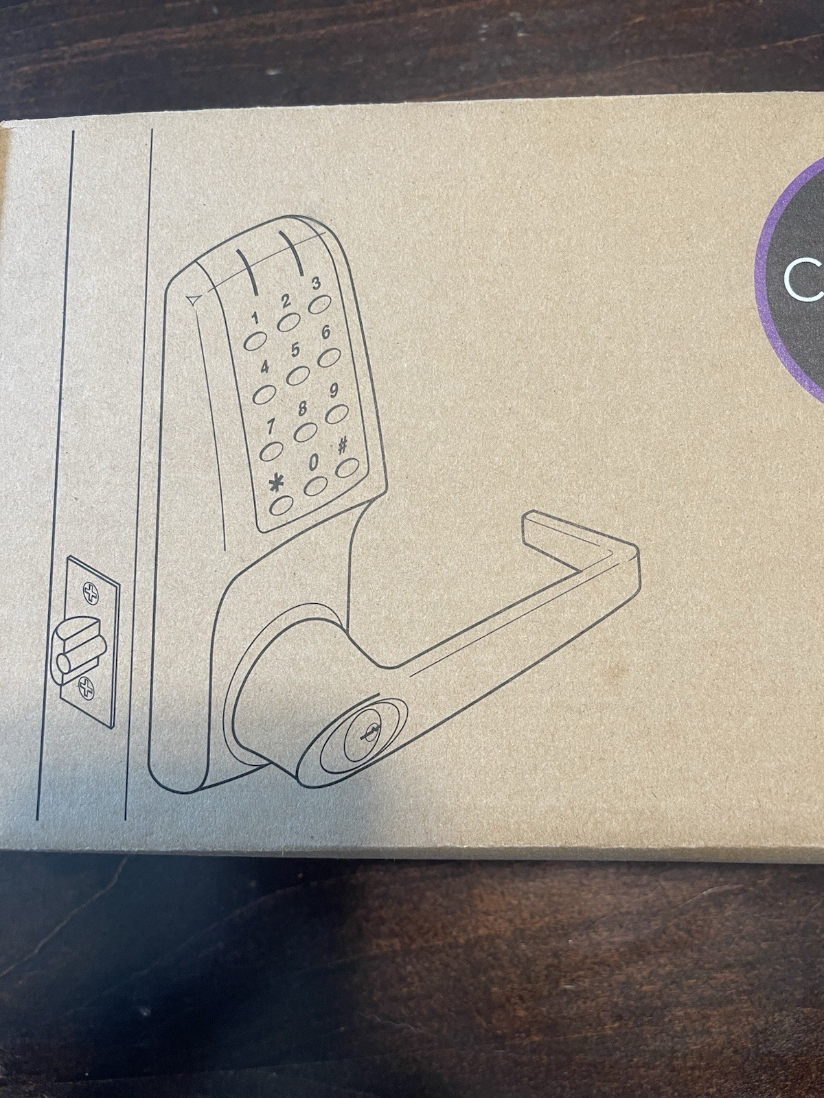 Codelocks CL5210 Electronic Keypad Deadlatch Lock Grade 2 w/ Key – Open Box