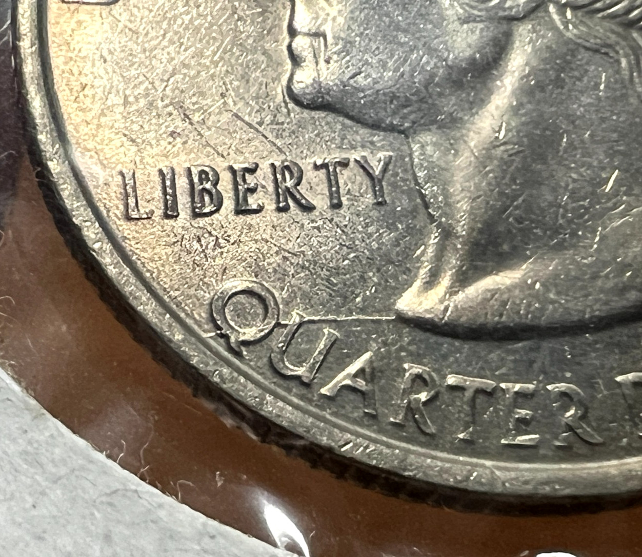 1999  ERROR GEORGIA WASHINGTON QUARTER  COIN