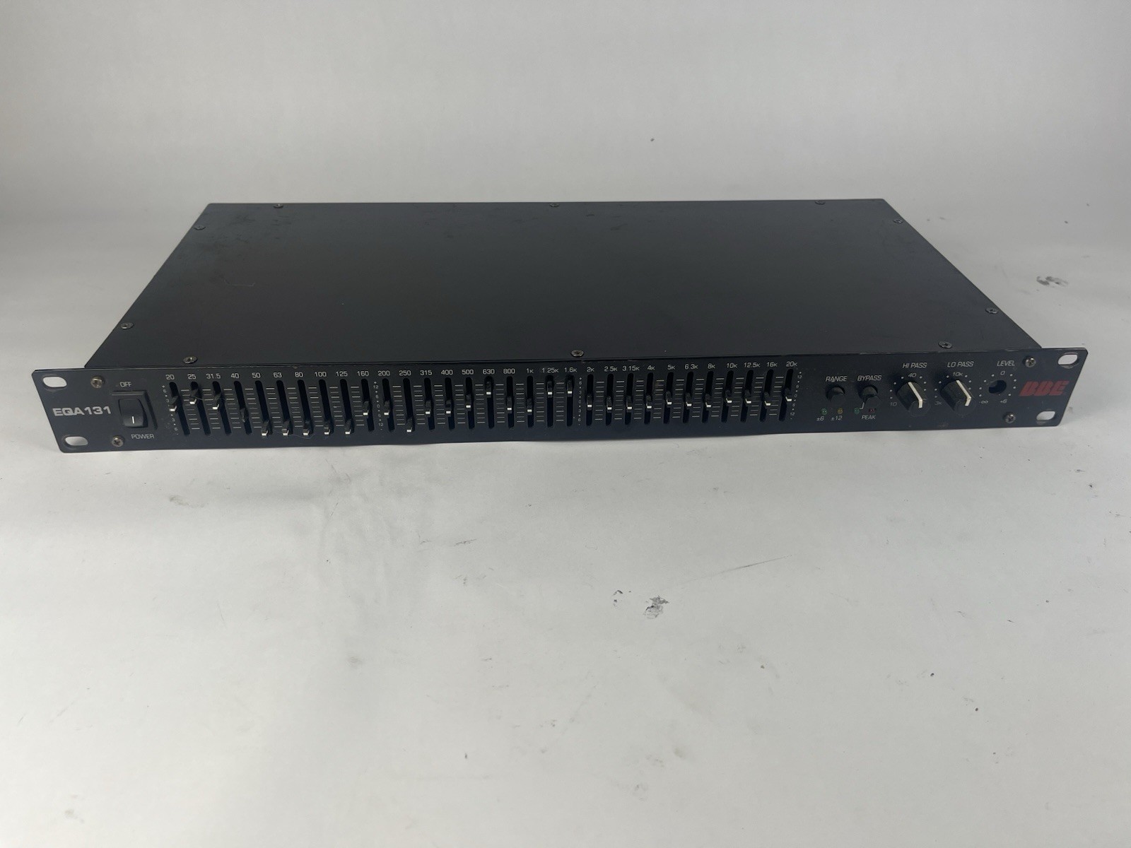 BBE EQA131 Equalizer 15 Band Tested Working